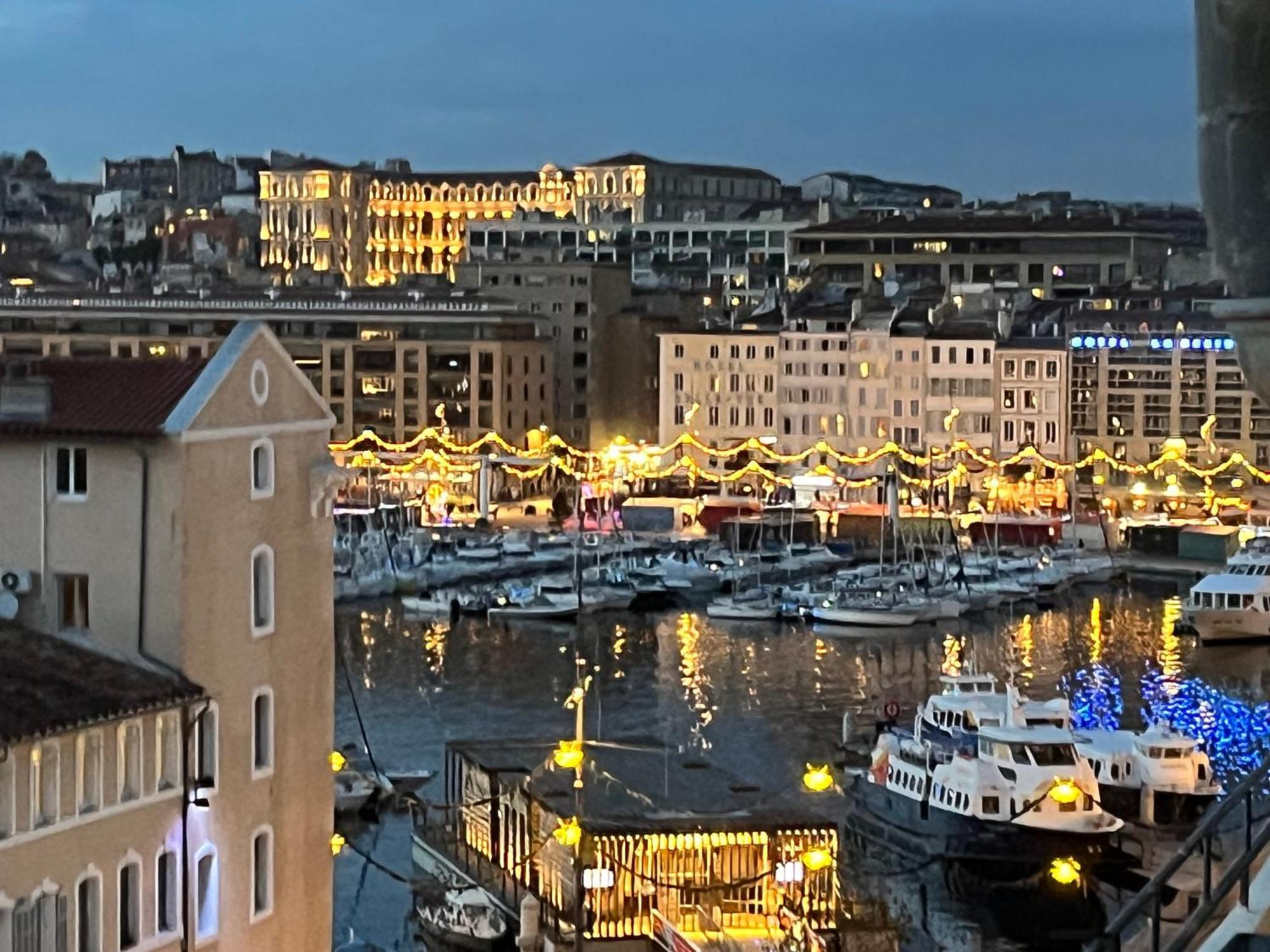 Loft Moderne Vue Vieux Port Terrasse Rooftop Lejlighed Marseille Eksteriør billede
